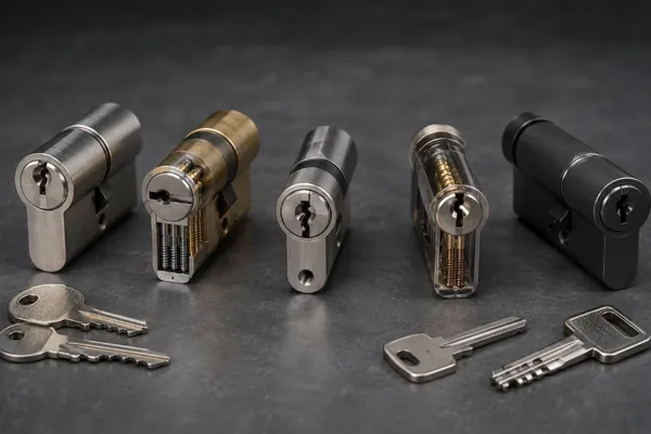 Bombines de seguridad antibumping para cambio de cerradura